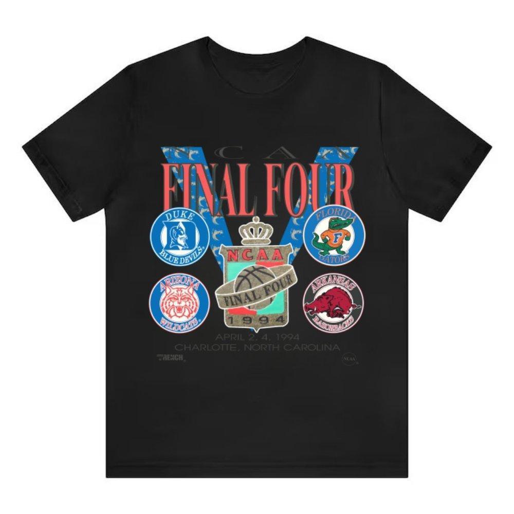1994 Final Four Ncaa Basketball Unisex Black Tee Shirt Crewneck Shirt